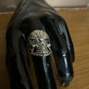 😄Size 11 big bad skull ring stainless steel